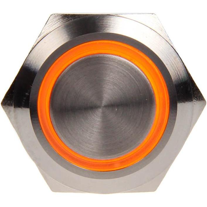 Thumbnail - DimasTech Vandalismustaster 19mm - Silverline, Taster + Schalter, Silber