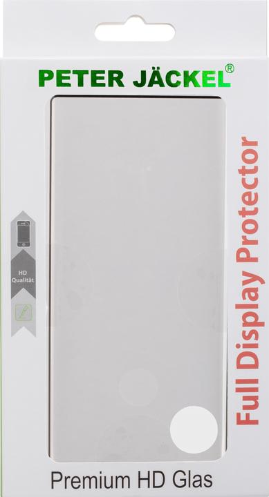 Actual product image Peter Jäckel FULL DISPLAY HD Glass SUPERB for Samsung S24 Ultra Black (1 Piece, Samsung Galaxy S21)