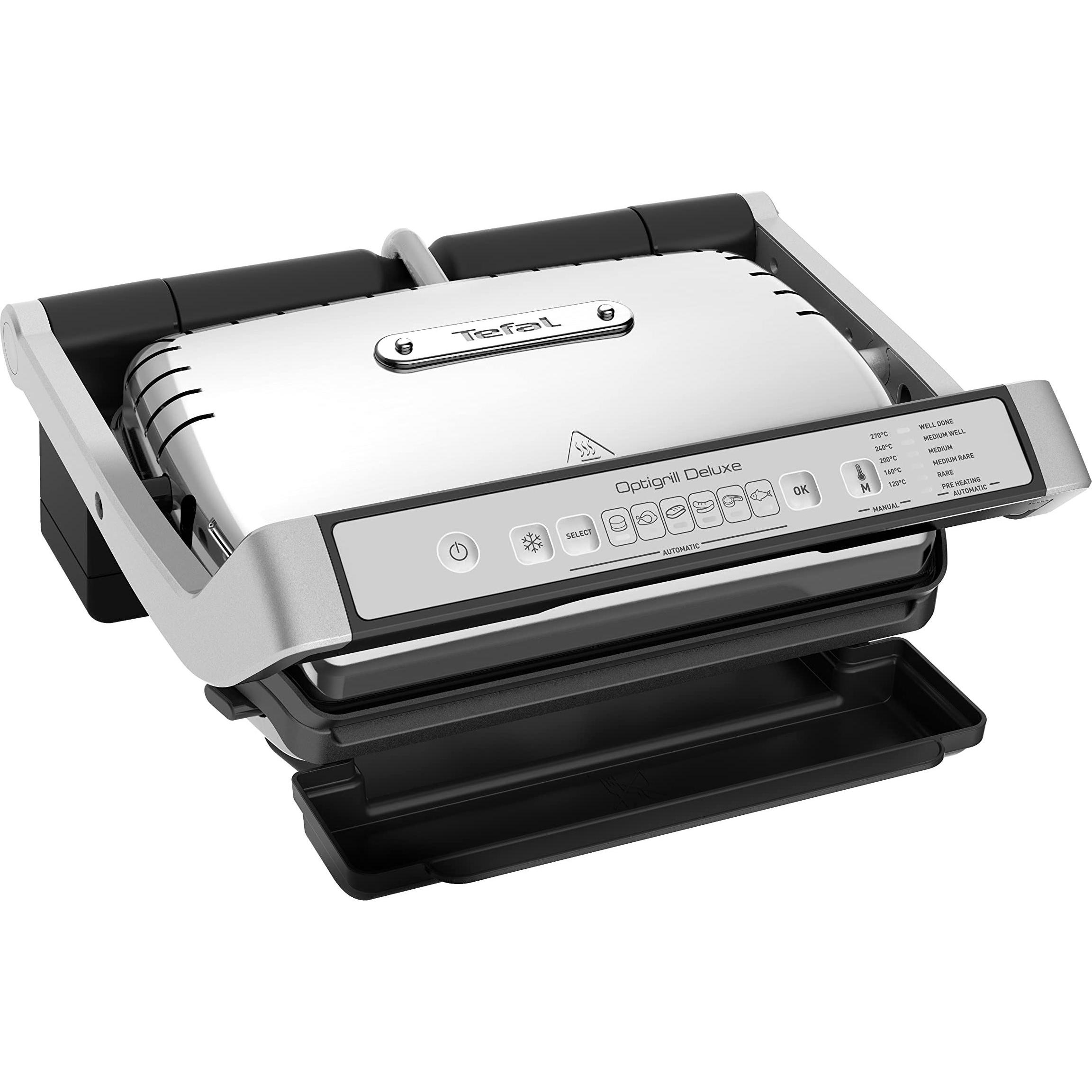 Tefal GC707D, Tischgrill, Silber