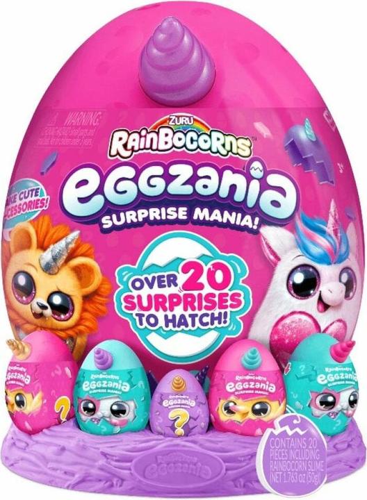 Actual product image Zuru Rainbocorns - Eggzania S1 (9258) (28.50 cm)