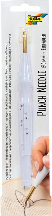 Actual product image Folia punch needle