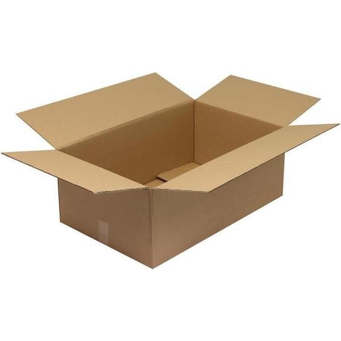 Transpak, Cartone + Scatola di spedizione, Cartone pieghevole a 2 pareti dimensioni 800x500x300mm qualità 2.30BC marrone marrone (15 pz., 80 x 50 x 30