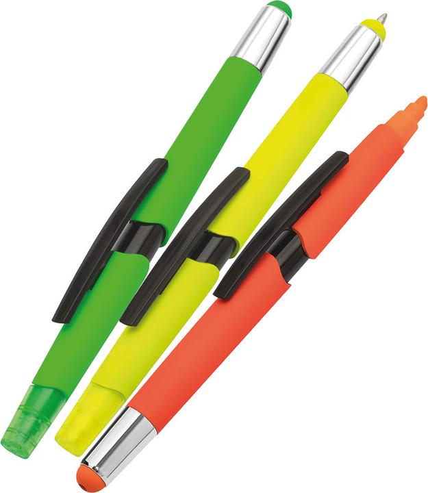 Actual product image Wedo Stylus Touch Pen Neon 3 in 1