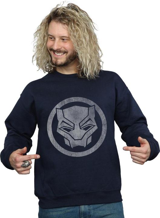 Produktbild Black Panther Distressed Icon Baumwolle Sweatshirt (XXL)