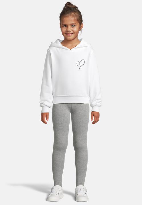 Produktbild Urban Classics Heart Hoody white 110/116 (110, 116)