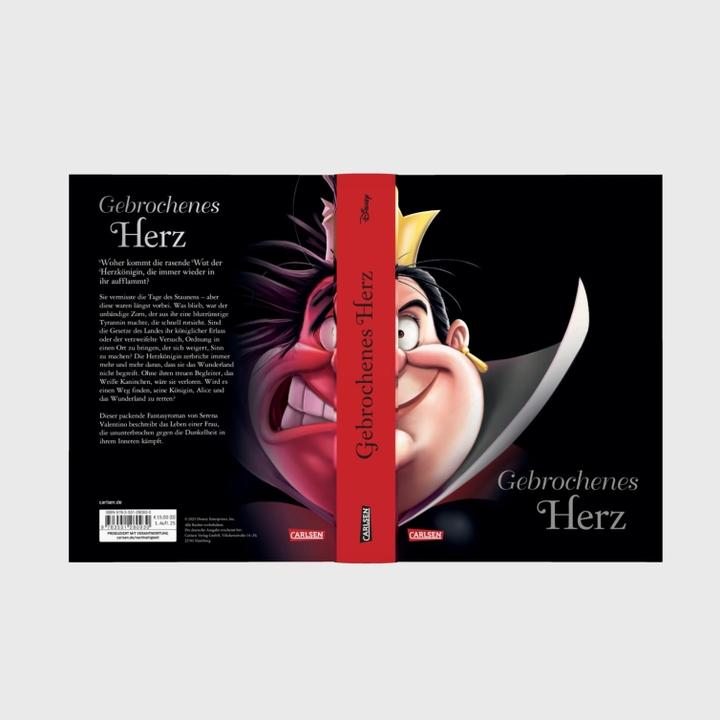 Produktbild Disney Villains 12: Gebrochenes Herz (Villains "Herzkönigin" - Alice im Wunderland) (Deutsch, Nina Ohlmann, Serena Valentino, Walt Disney, 2025)