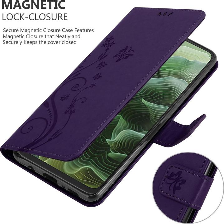 Image du produit Cadorabo Coque pour Motorola Moto G35 pour Fleur Book (Motorola Moto G35)