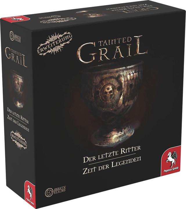 Actual product image Pegasus 56301G - Tainted Grail: Der letzte Ritter + Zeit der Legenden (DE-Erweiterung) (German, 1 - 4 Players)