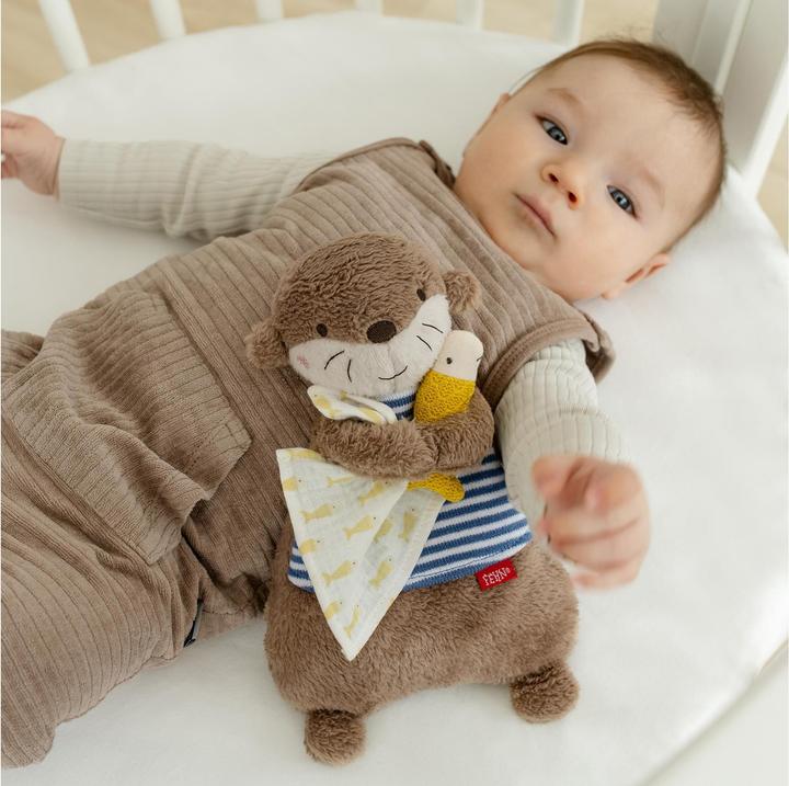 Image du produit Fehn Doudou chauffant Loutre (26 cm)