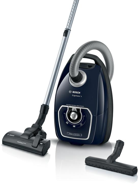 Produktbild Bosch Hausgeräte Vacuum cleaner BGB7X420 Bagged, Power 650 W, Dust capacity 2 L, Blue