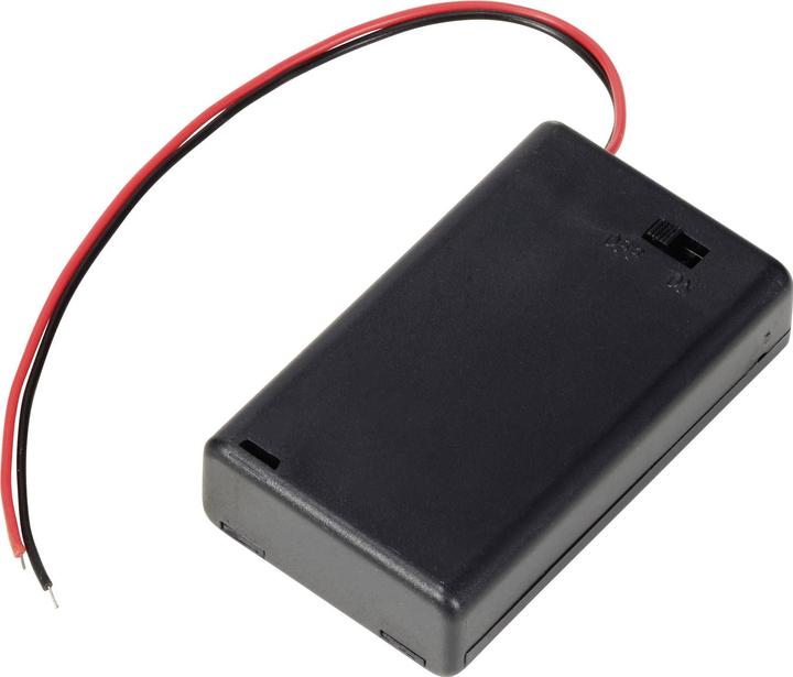 Tru Components TC-13220672 Batteriehalter 3x Micro (AAA) Kabel (L x B x H) 63 x