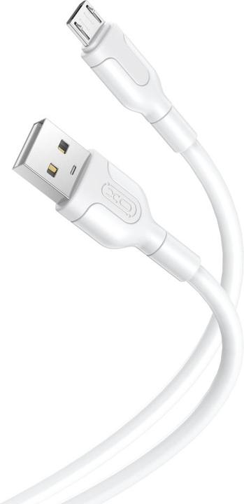 Produktbild xO Cable USB to Micro USB NB212 2.1A 1m (white) (1 m, USB 2.0, 10.50 W)