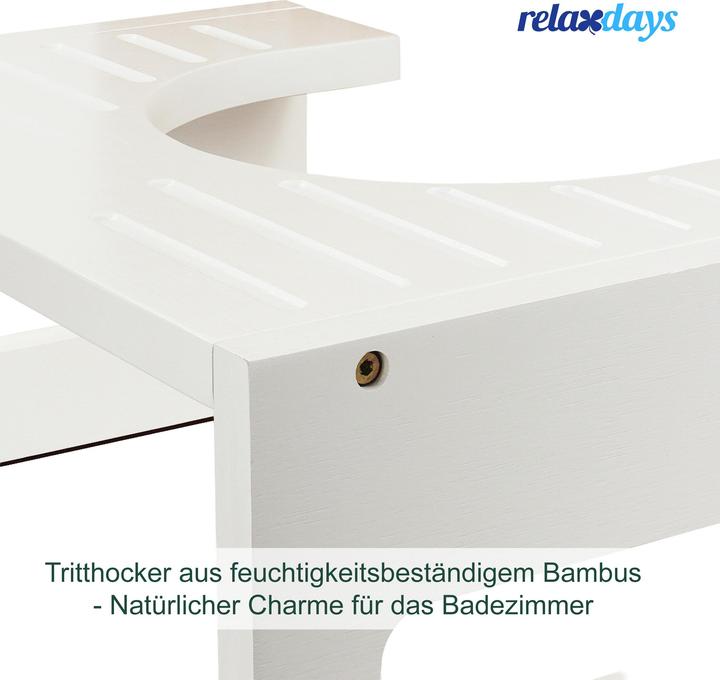 Produktbild Relaxdays Toilettenhocker