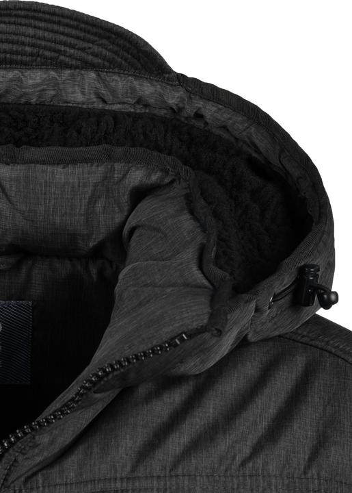 Image du produit Blend Boris Teddy Veste D'Hiver Avec Peau De Mouton Blouson D'Extérieur Pour Homme À Capuche (XXL)