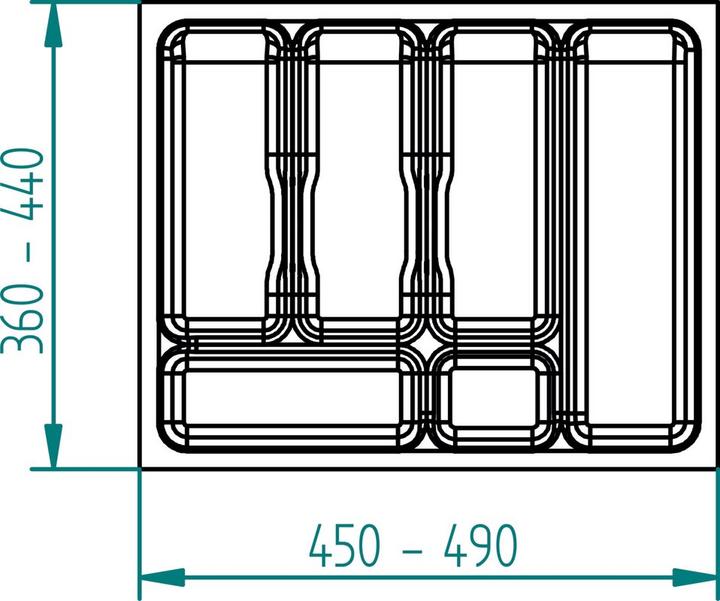 Agoform Besteckeinsatz