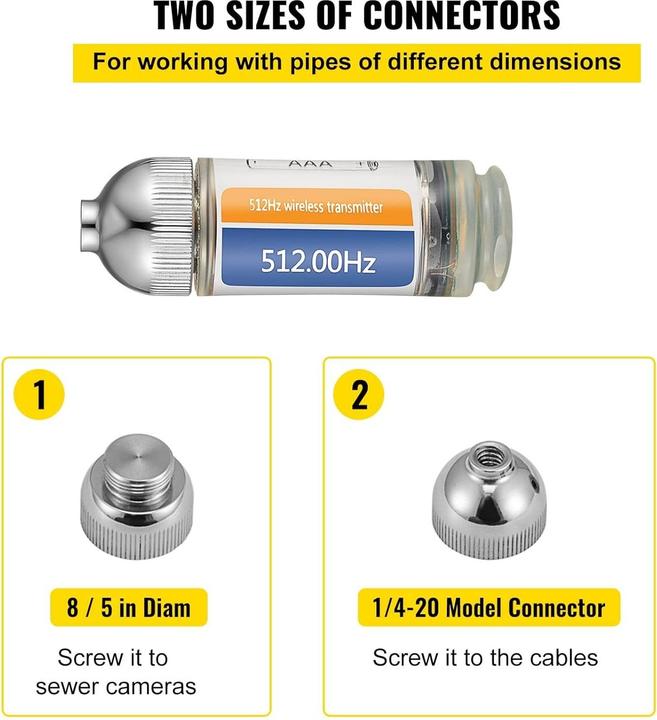 Actual product image Vevor 512Hz Probe Locator
