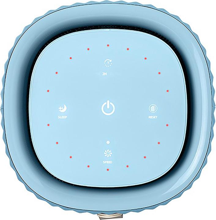 Actual product image AirExchange 150-T Staalblauw | Luchtreiniger 40m | HEPA H13 filter, Koolstoffilter en UV-C lamp | Beschermt met (40 m²)