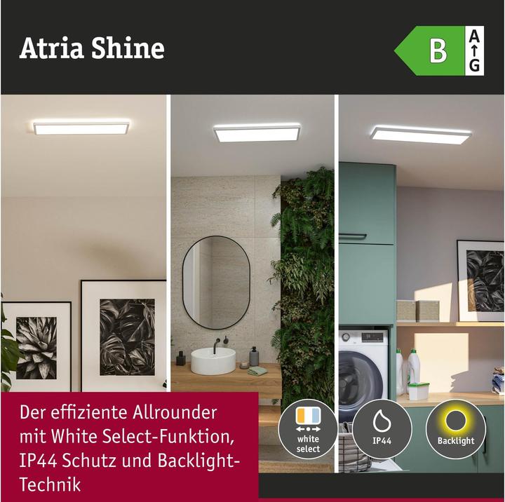 Image du produit Paulmann Atria Shine Backlight White Select (2030 lm)