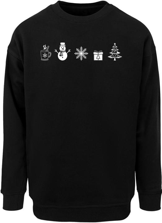 Produktbild Merchcode Christmas Elements Crewneck - 181753 (L, M)