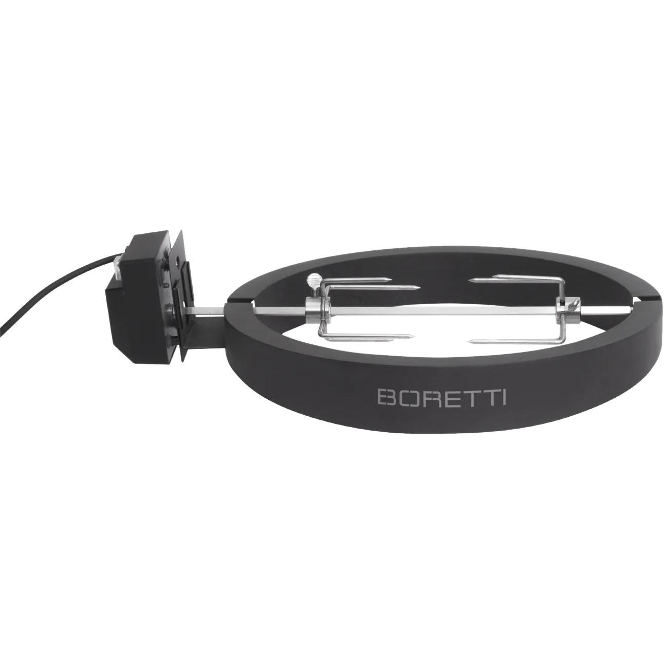 Boretti, Posateria BBQ, - BBQ Turning Spit - Rotisserie - Ceramica Kamado - mittel - elektrisch (Bba99)