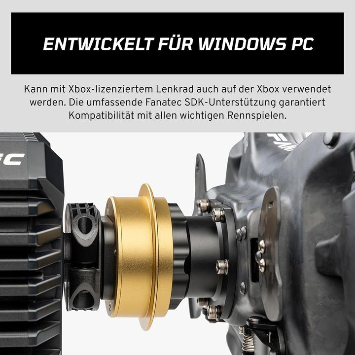 Immagine prodotto Fanatec Sim Racing Wheel Base CSL DD QR2 (5 Nm) (PC, Xbox One X, Xbox Serie S, Xbox Series X)