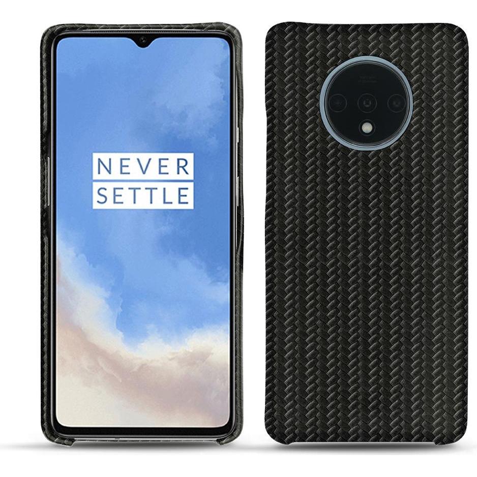 Noreve Lederschutzhülle (OnePlus 7T), Smartphone Hülle, Schwarz