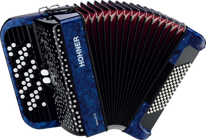 Actual product image Hohner Accordion Nova II 72 (Piano accordion)