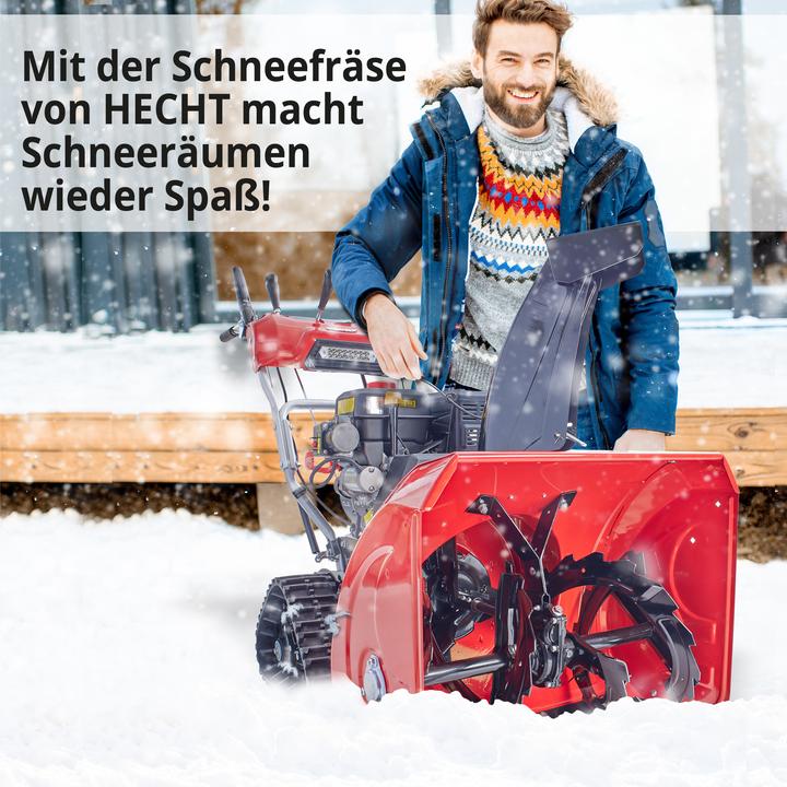 Produktbild Hecht Benzin Schneefräse 9666 (66.50 cm)