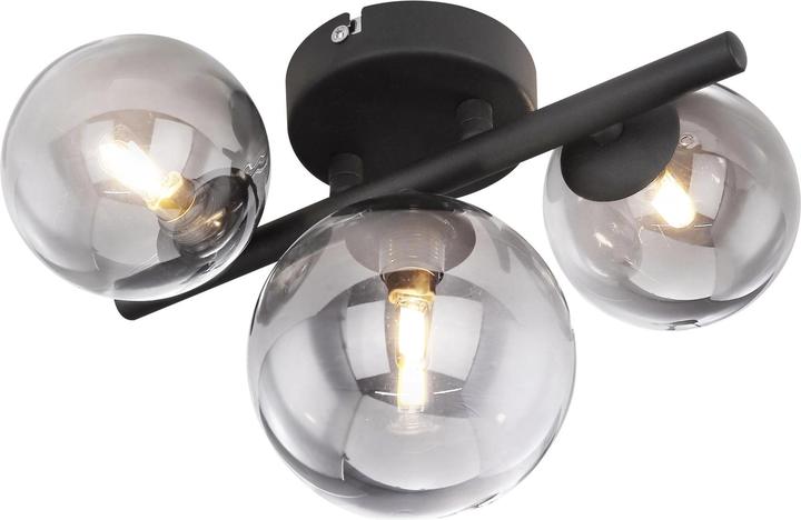 Globo Wall lamp Riha black 3xG9 LED (80 lm, G9)