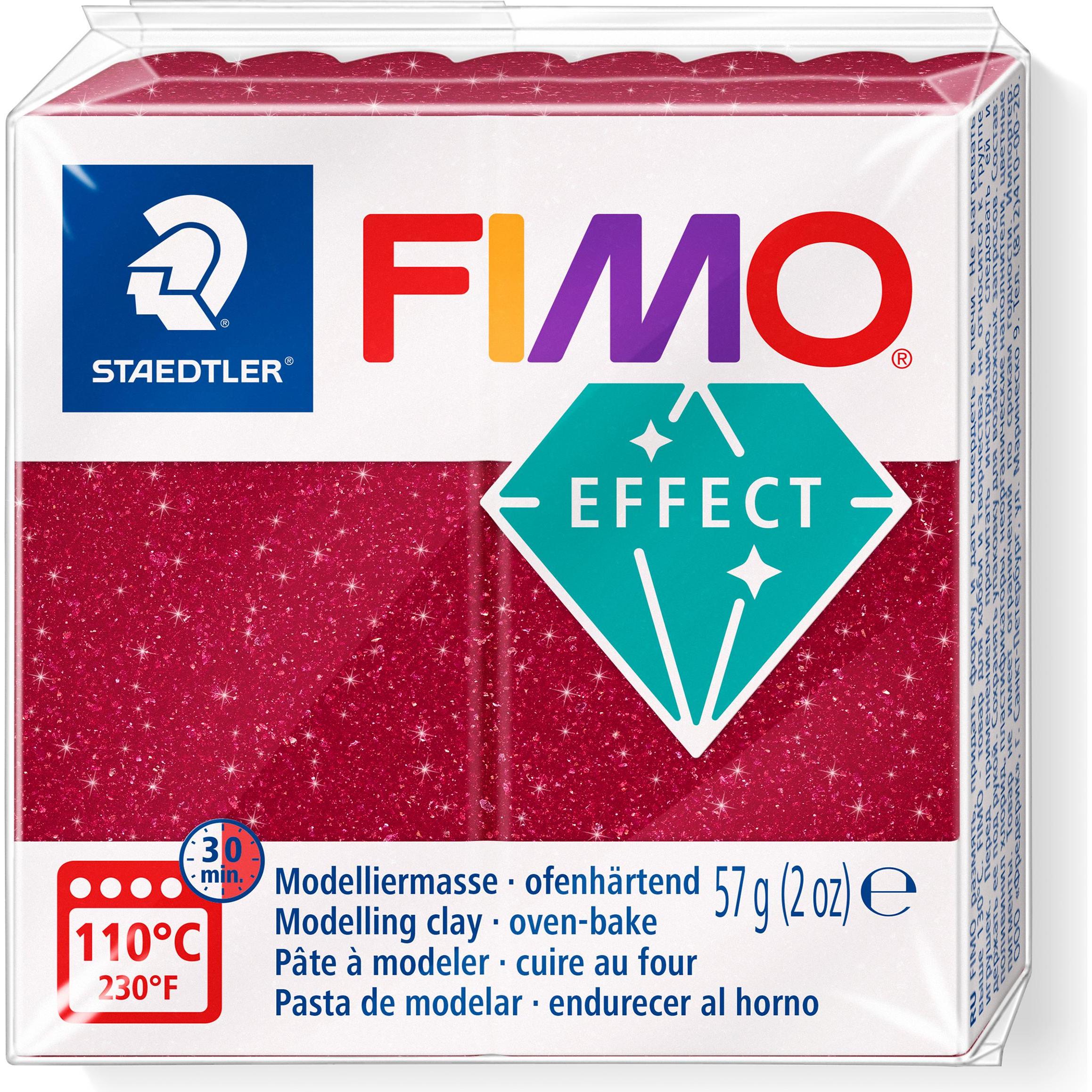 Fimo Argilla da modellare EFFECT GALAXY, rossa, 57 g
