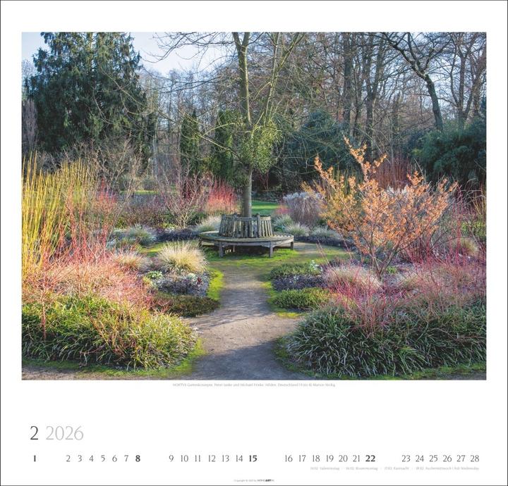 Produktbild Gartenträume Kalender 2026 (48 x 46 cm)