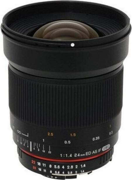Produktbild Samyang 24mm f/1.4 ED AS IF UMC - Nikon F (Nikon F, APS-C / DX, Vollformat)