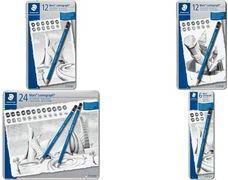 Produktbild Staedtler Mars Lumograph 100 Zeichenbleistifte (2 mm, B, F, H, 4B, 3B, 6B, 5B, 2B, 2H, 12B, HB, 7B, 12 x)