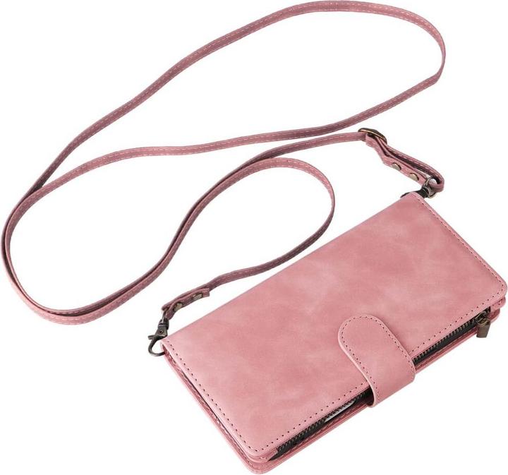 Produktbild Cover-Discount iPhone 16 Pro - Brieftaschen Hülle mit Umhängeband (Apple iPhone 16 Pro)