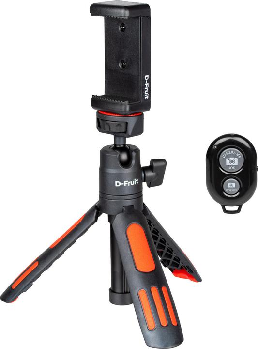 Actual product image D-Fruit tripod mobile + phone adapter M + BT