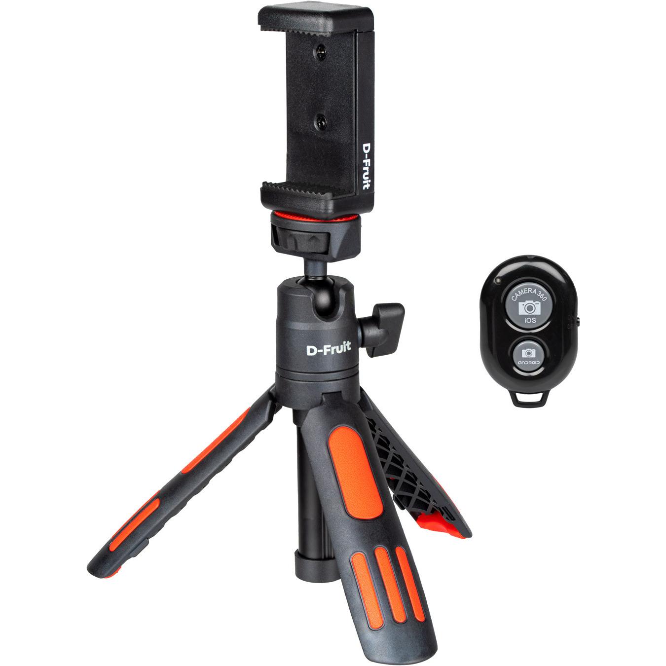 D-Fruit tripod Handy + phone adapter M + BT, Stativ