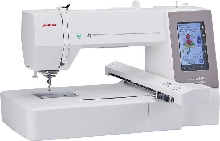 Actual product image Janome MC 550e