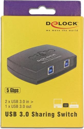 Immagine prodotto Delock 87723 Interruttore di condivisione USB3.0: 2 porte