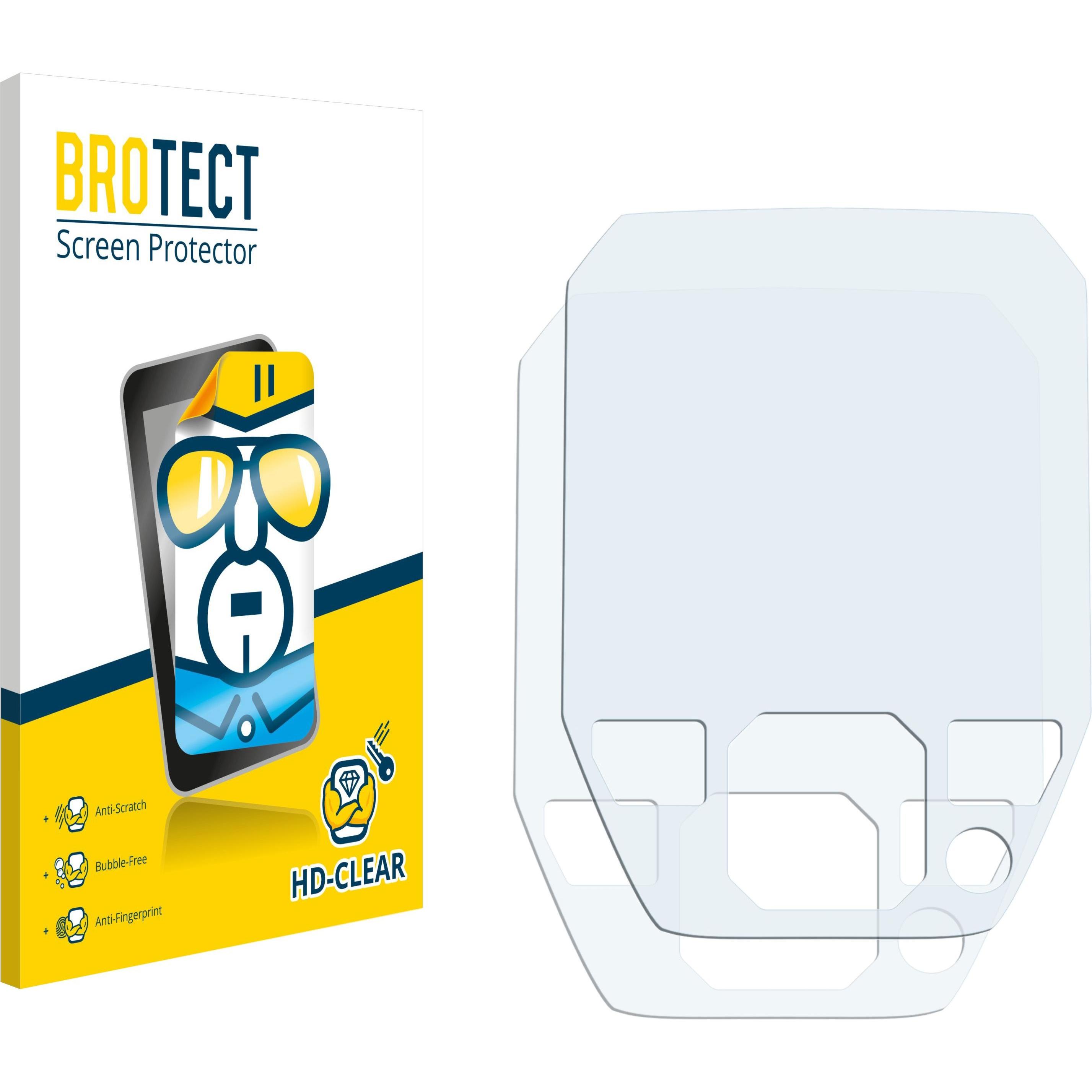 BROTECT Schutzfolie Displayschutz Klar, Smartwatch Schutzfolie, Transparent