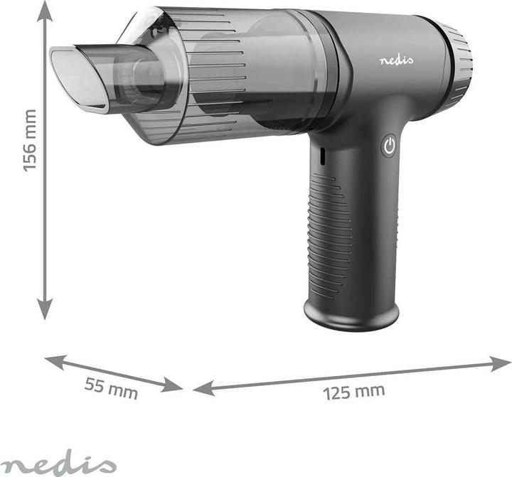 Produktbild Nedis Handstaubsauger VCHHR100BK