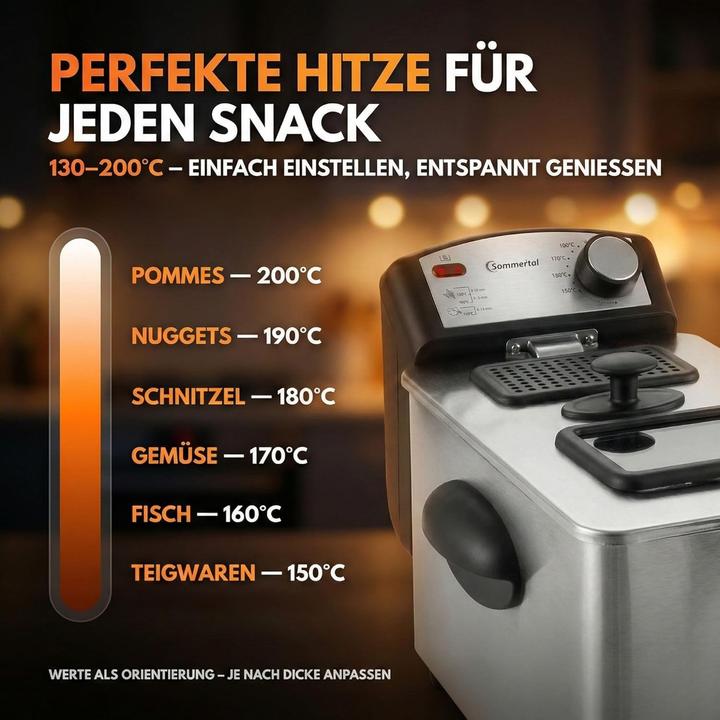 Produktbild Sommertal Fritteuse mit Öl