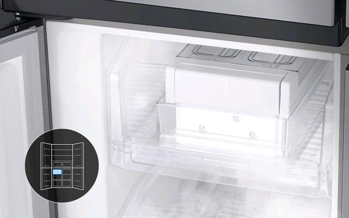 Actual product image Samsung RF48A400EM9 Slim 4-Door Refrigerator 488 (488 l)