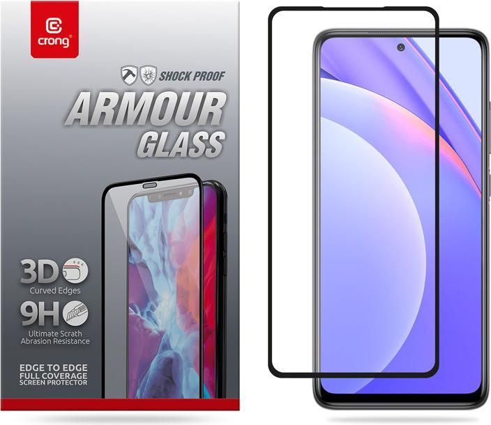 Produktbild Crong 3D Armor Glass – gehärtetes Glas 9H Full Glue für den gesamten Bildschirm des Xiaomi Mi 10T Lite (1 Stück, Xiaomi Mi 10T Lite)