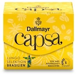 Dallmayr Lungo Selection Brazil coffee capsule (10 x Port.)