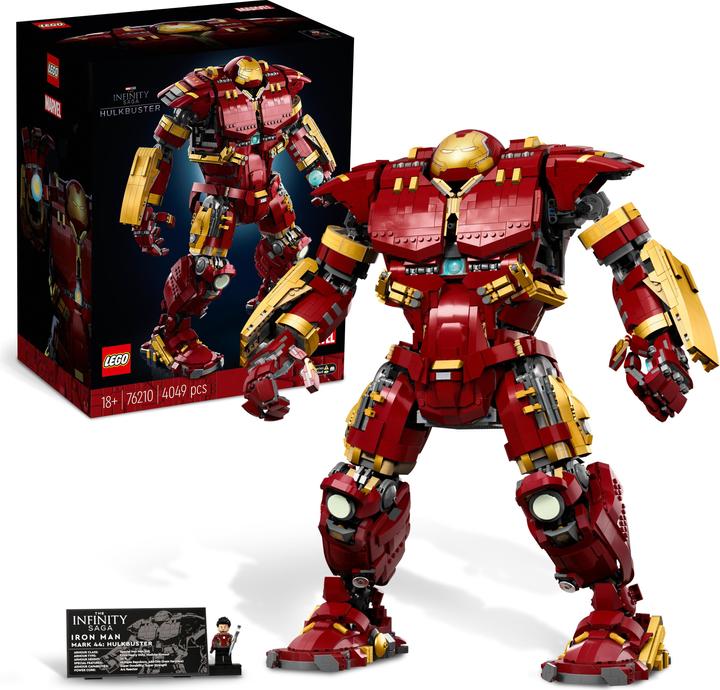 Immagine prodotto LEGO Hulkbuster (76210, Set LEGO rari, LEGO Marvel)