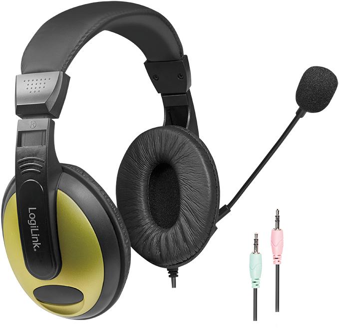 Actual product image LogiLink Stereo Headset (Cable)