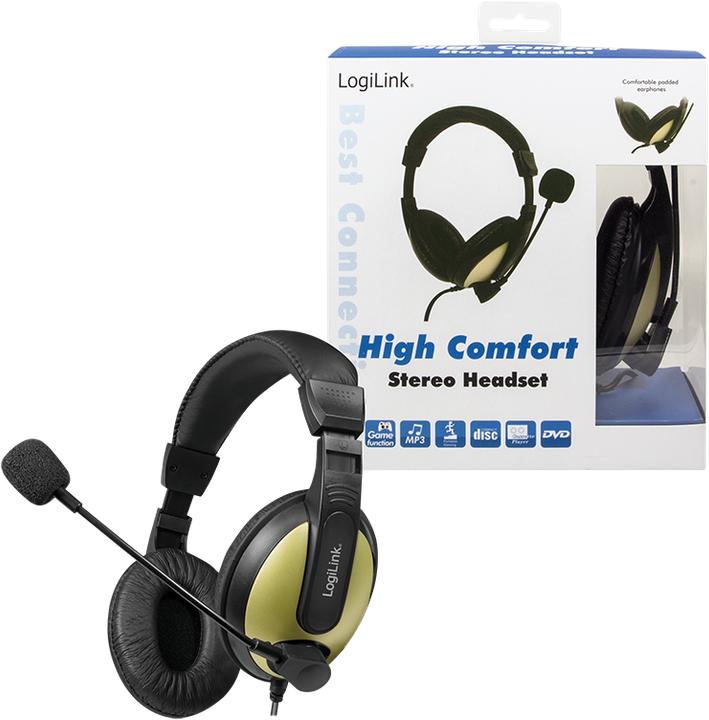 Actual product image LogiLink Stereo Headset (Cable)