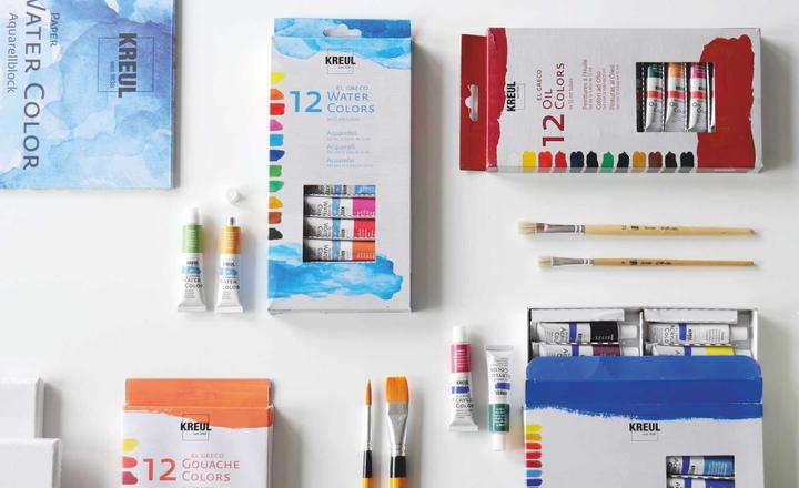 Actual product image Kreul el Greco oil colours (144 ml)