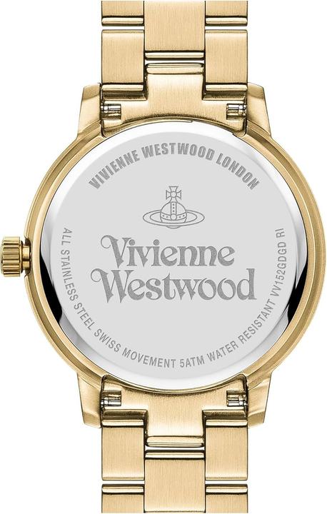 Actual product image Vivienne Westwood Bloomsbury Analog Quartz Watch with Date Function (Analogue wristwatch)