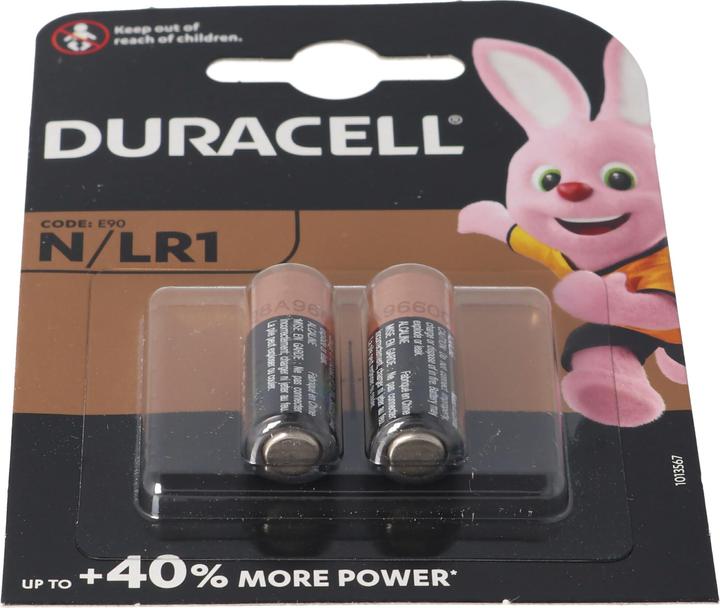 Produktbild Duracell High Power (2 Stk., N, 825 mAh)